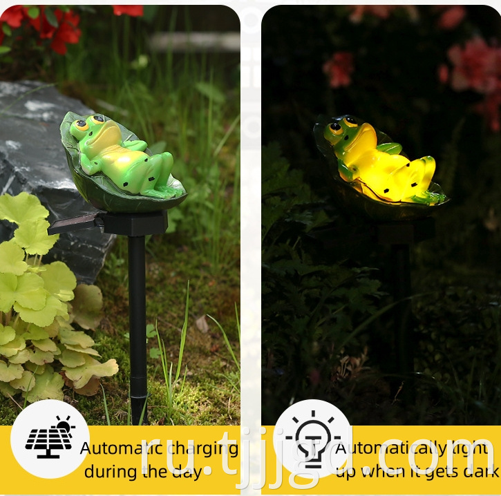 Frog Shaped Solar Light